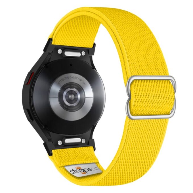 ny100.10.mb Back Yellow StrapsCo Nylon Stretch Watch Band Strap For Samsung Galaxy Watch 6