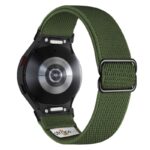 ny100.11.mb Back Army Green StrapsCo Nylon Stretch Watch Band Strap For Samsung Galaxy Watch 6