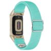 ny100.11b.cg Back Mint Green StrapsCo Nylon Stretch Watch Band Strap For Fitbit Charge 5 and Fitbit Charge 6