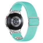 ny100.11b.ss Back Mint Green StrapsCo Nylon Stretch Watch Band Strap For Samsung Galaxy Watch 6