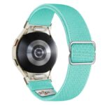 ny100.11b.st Back Mint Green StrapsCo Nylon Stretch Watch Band Strap For Samsung Galaxy Watch 6