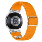 ny100.12.ss Back Orange StrapsCo Nylon Stretch Watch Band Strap For Samsung Galaxy Watch 6