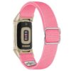 ny100.13.cg Back Pink StrapsCo Nylon Stretch Watch Band Strap For Fitbit Charge 5 and Fitbit Charge 6