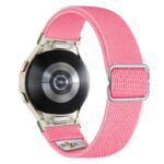 ny100.13.st Back Pink StrapsCo Nylon Stretch Watch Band Strap For Samsung Galaxy Watch 6