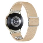 ny100.17.st Back Khaki StrapsCo Nylon Stretch Watch Band Strap For Samsung Galaxy Watch 6