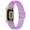 ny100.18b.cg Back Lavender StrapsCo Nylon Stretch Watch Band Strap For Fitbit Charge 5 and Fitbit Charge 6