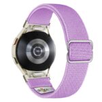 ny100.18b.st Back Lavender StrapsCo Nylon Stretch Watch Band Strap For Samsung Galaxy Watch 6