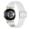ny100.22.st Back White StrapsCo Nylon Stretch Watch Band Strap For Samsung Galaxy Watch 6