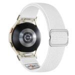ny100.22.st Back White StrapsCo Nylon Stretch Watch Band Strap For Samsung Galaxy Watch 6