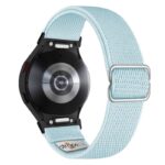 ny100.5b.mb Back Light Blue StrapsCo Nylon Stretch Watch Band Strap For Samsung Galaxy Watch 6