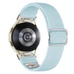 ny100.5b.st Back Light Blue StrapsCo Nylon Stretch Watch Band Strap For Samsung Galaxy Watch 6