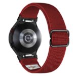 ny100.6b.mb Back Wine Red StrapsCo Nylon Stretch Watch Band Strap For Samsung Galaxy Watch 6