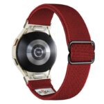 ny100.6b.st Back Wine Red StrapsCo Nylon Stretch Watch Band Strap For Samsung Galaxy Watch 6