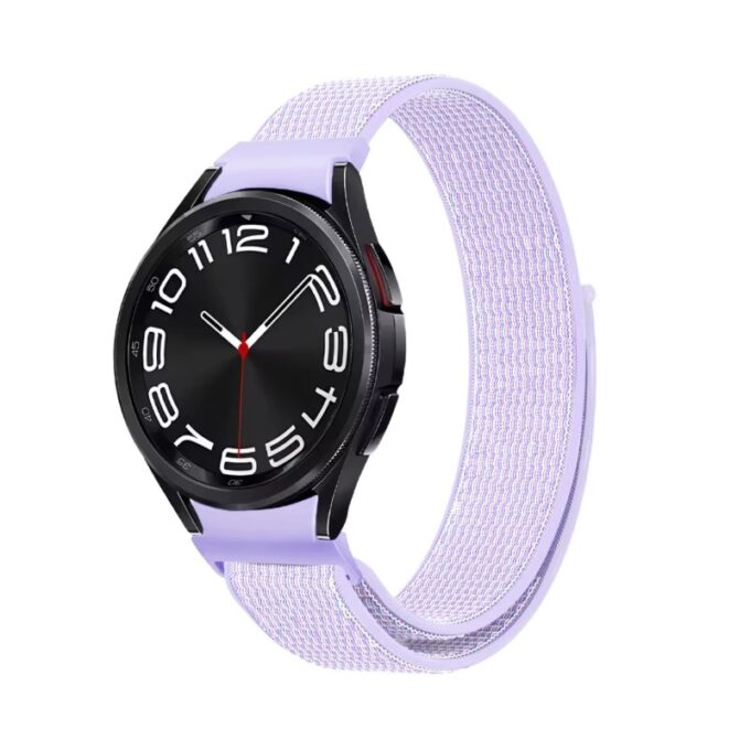 s.ny11.10 Purple StrapsCoFitted Stretch Band Strap for Samsung Galaxy Watch 6