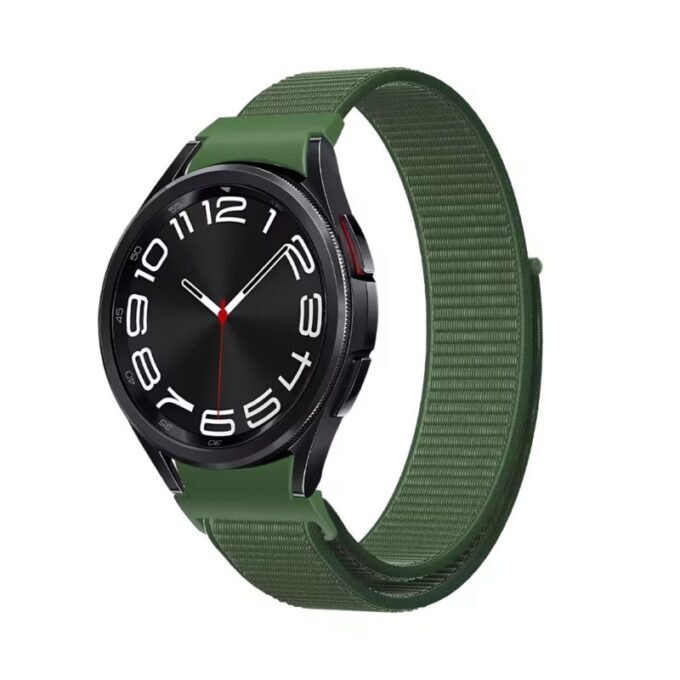 s.ny11.11 Army Green StrapsCoFitted Stretch Band Strap for Samsung Galaxy Watch 6