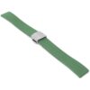 fk21.11a.bs Angle Green DASSARI Gridline Cut To Size FKM Rubber Watch Band Strap 20mm 22mm