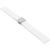 fk21.22.bs Angle White DASSARI Gridline Cut To Size FKM Rubber Watch Band Strap 20mm 22mm