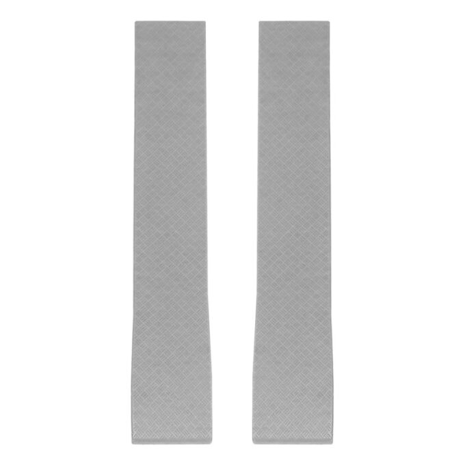 fk21.7 Up Grey DASSARI Gridline Cut To Size FKM Rubber Watch Band Strap 20mm 22mm