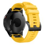 g.r72.10 Back Yellow StrapsCo Silicone Strap for Garmin Fenix 5 5 Plus 6 Forerunner 935 Quatix 5 Approach S60 Instinct