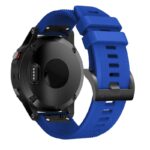 g.r72.5 Back Blue StrapsCo Silicone Strap for Garmin Fenix 5 5 Plus 6 Forerunner 935 Quatix 5 Approach S60 Instinct