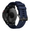 g.r72.5a Back Midnight Blue StrapsCo Silicone Strap for Garmin Fenix 5 5 Plus 6 Forerunner 935 Quatix 5