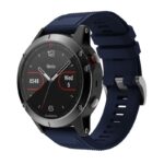 g.r72.5a Main Midnight Blue StrapsCo Silicone Strap for Garmin Fenix 5 5 Plus 6 Forerunner 935 Quatix 5