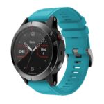 g.r72.5b Main Light Blue StrapsCo Silicone Strap for Garmin Fenix 5 5 Plus 6 Forerunner 935 Quatix 5