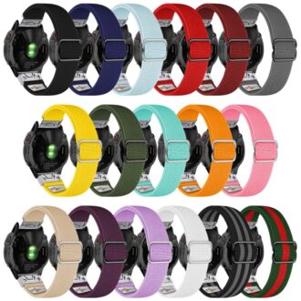 ny100 All Color StrapsCo Nylon Stretch Watch Band Strap For Garmin Quickfit Devices
