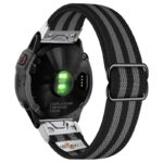 ny100.1.7.ss Back Bond StrapsCo Nylon Stretch Watch Band Strap For Garmin QuickFit Devices
