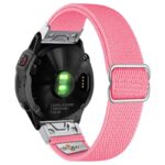 ny100.13.ss Back Pink StrapsCo Nylon Stretch Watch Band Strap For Garmin QuickFit Devices
