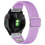 ny100.18b.ss Back Lavender StrapsCo Nylon Stretch Watch Band Strap For Garmin QuickFit Devices