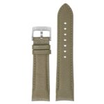 skt.l6.11 Up Olive Green DASSARI Fitted Textured Leather Watch Band Strap For Seiko Turtle 22mm