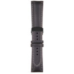 Black and White Classic Men's Strap with Deployant Matte Black Clasp