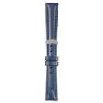 Blue Classic Women's Strap with Deployant Brushed Silver Clasp