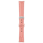 Dark Pink Classic Women's Strap with Deployant Polished Silver Clasp