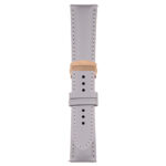 Grey Classic Men's Strap with Deployant Rose Gold Clasp