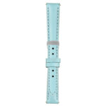 Light Blue Classic Women's Strap with Deployant Brushed Silver Clasp