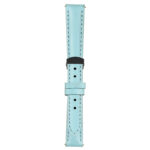 Light Blue Classic Women's Strap with Deployant Matte Black Clasp