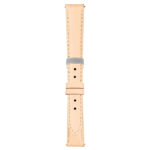 Light Pink Classic Women's Strap with Deployant Brushed Silver Clasp