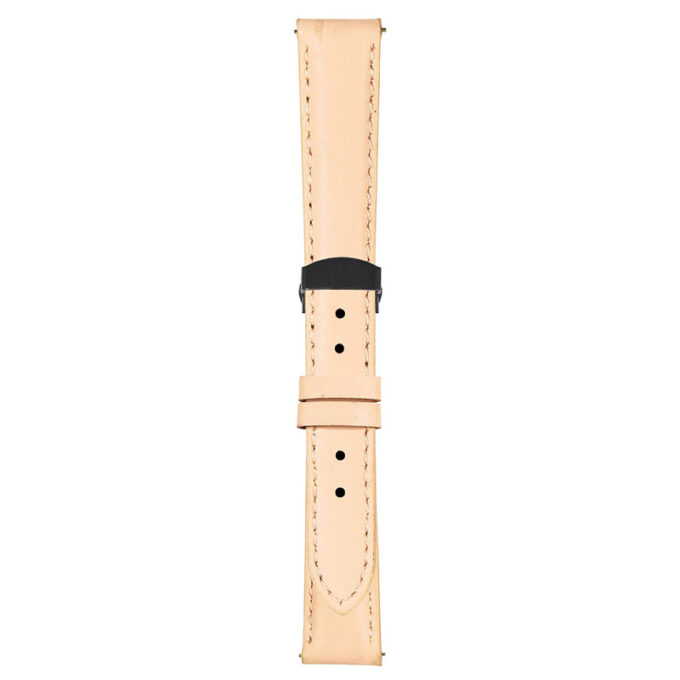 Light Pink Classic Women's Strap with Deployant Matte Black Clasp