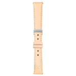 Light Pink Classic Women's Strap with Deployant Polished Silver Clasp