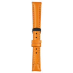 Orange Classic Women's Strap with Deployant Matte Black Clasp