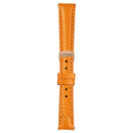 Orange Classic Women's Strap with Deployant Rose Gold Clasp