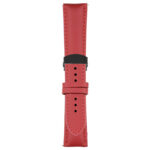 Red Classic Men's Strap with Deployant Matte Black Clasp