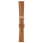 Tan Classic Women's Strap with Deployant Rose Gold Clasp