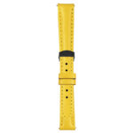 Yellow Classic Women's Strap with Deployant Matte Black Clasp