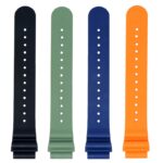 fk25 All Color DASSARI Wave FKM Rubber Diver Watch Band Strap 20mm 22mm