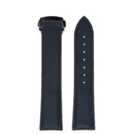 kd5.1.1.mb Up Black Dassari Sailcloth Watch Band Strap with Deployant Clasp 19mm 20mm 21mm 22mm