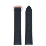 kd5.1.1.rg Up Black Dassari Sailcloth Watch Band Strap with Deployant Clasp 19mm 20mm 21mm 22mm