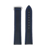 kd5.1.5.ps Up Black & Blue Dassari Sailcloth Watch Band Strap with Deployant Clasp 19mm 20mm 21mm 22mm